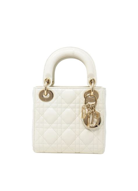 dior mini white bag|Dior mini bag price.